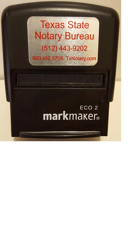 thumbnail image 2 of Get Your Official Texas Notary Public Stamp – Self-Inking, T4914, Black Ink 2 of 5